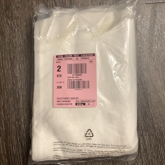 J.Crew High-Rise Patch Pocket Straight-Leg Jean - Picture 11 of 14